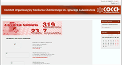 Desktop Screenshot of konkurs.zsce.pl